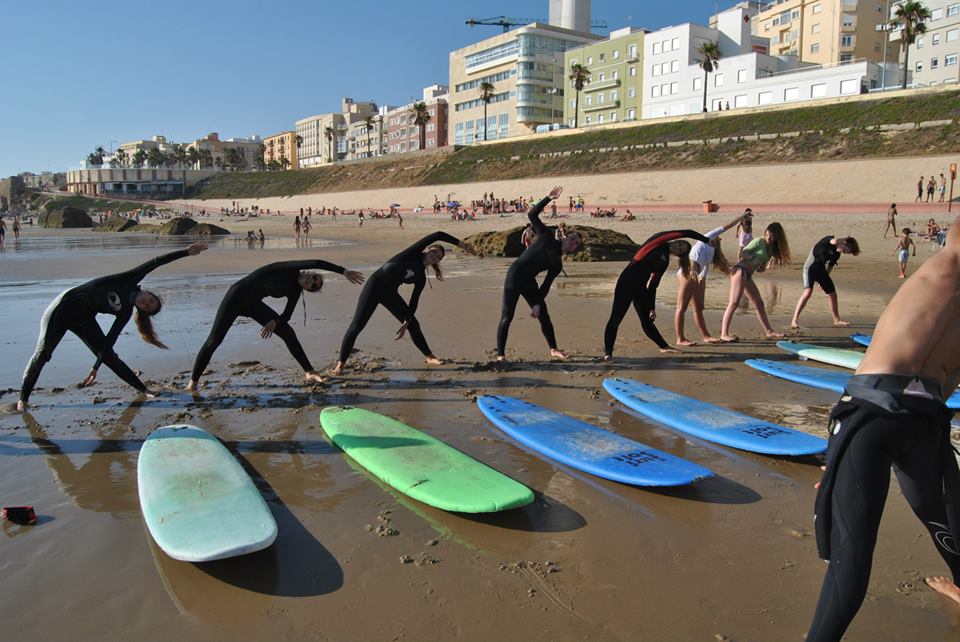 Surf class at CLIC Cadiz