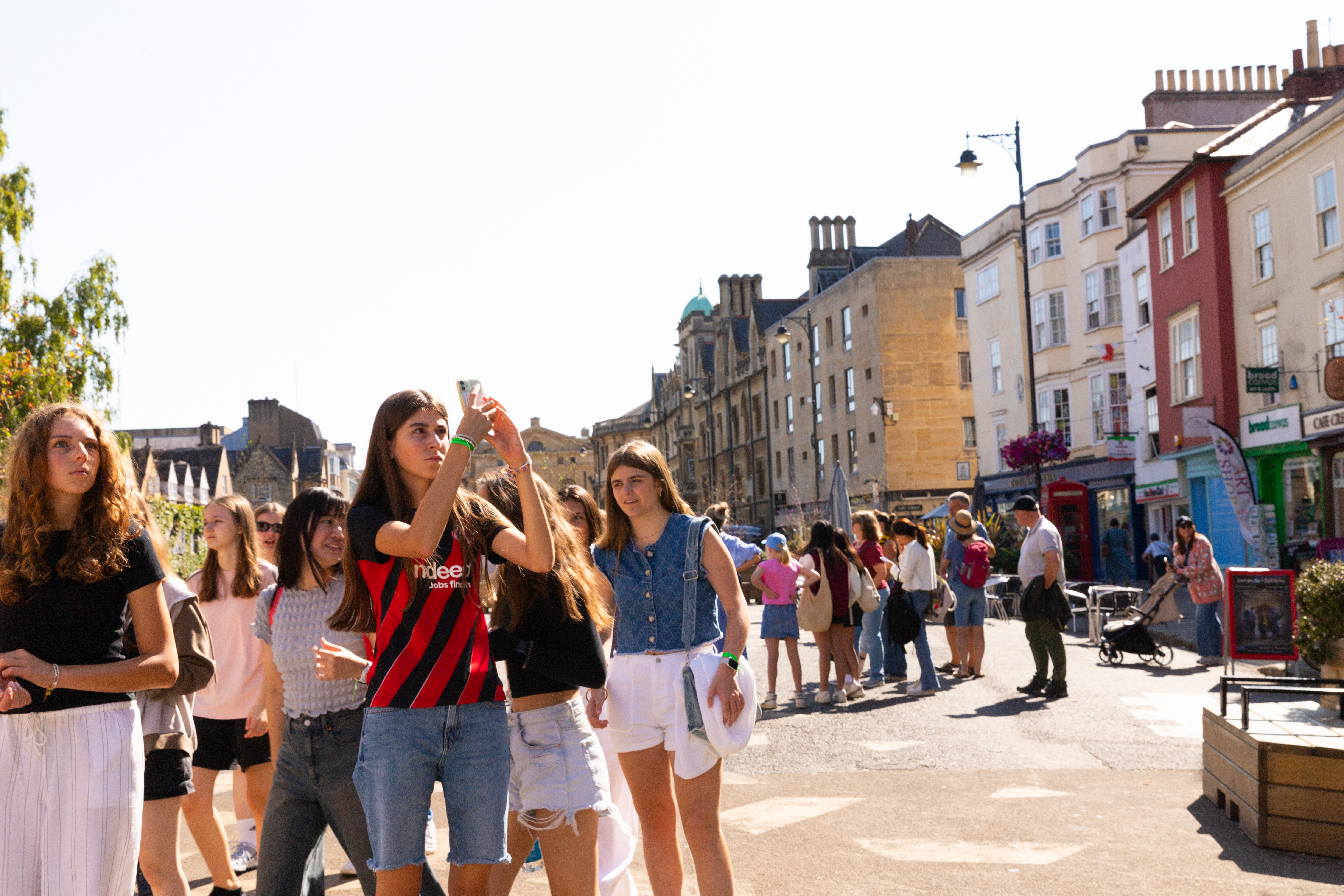 Students on excursion