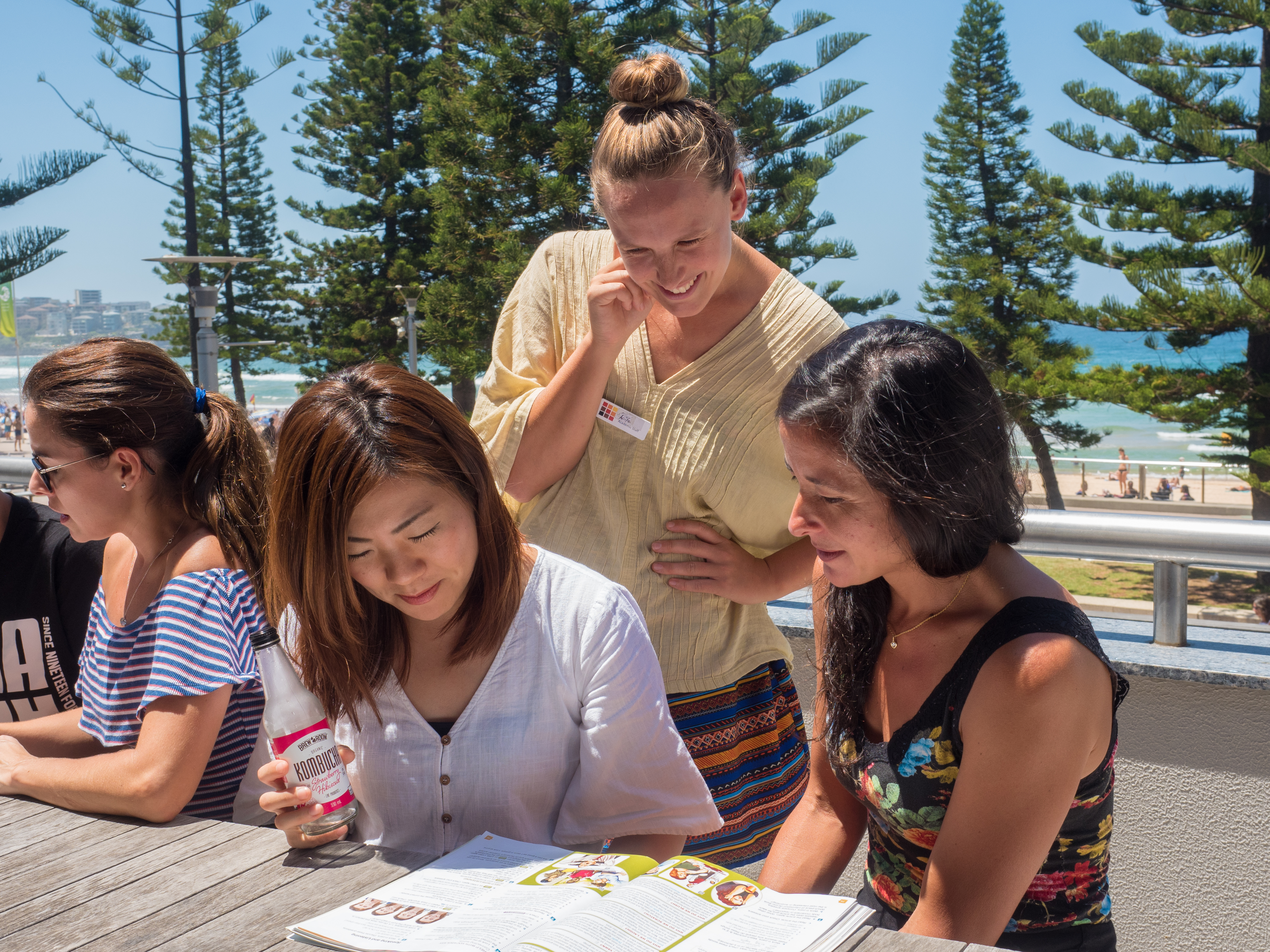 A teacher explaining a lesson at Lexis Sydney