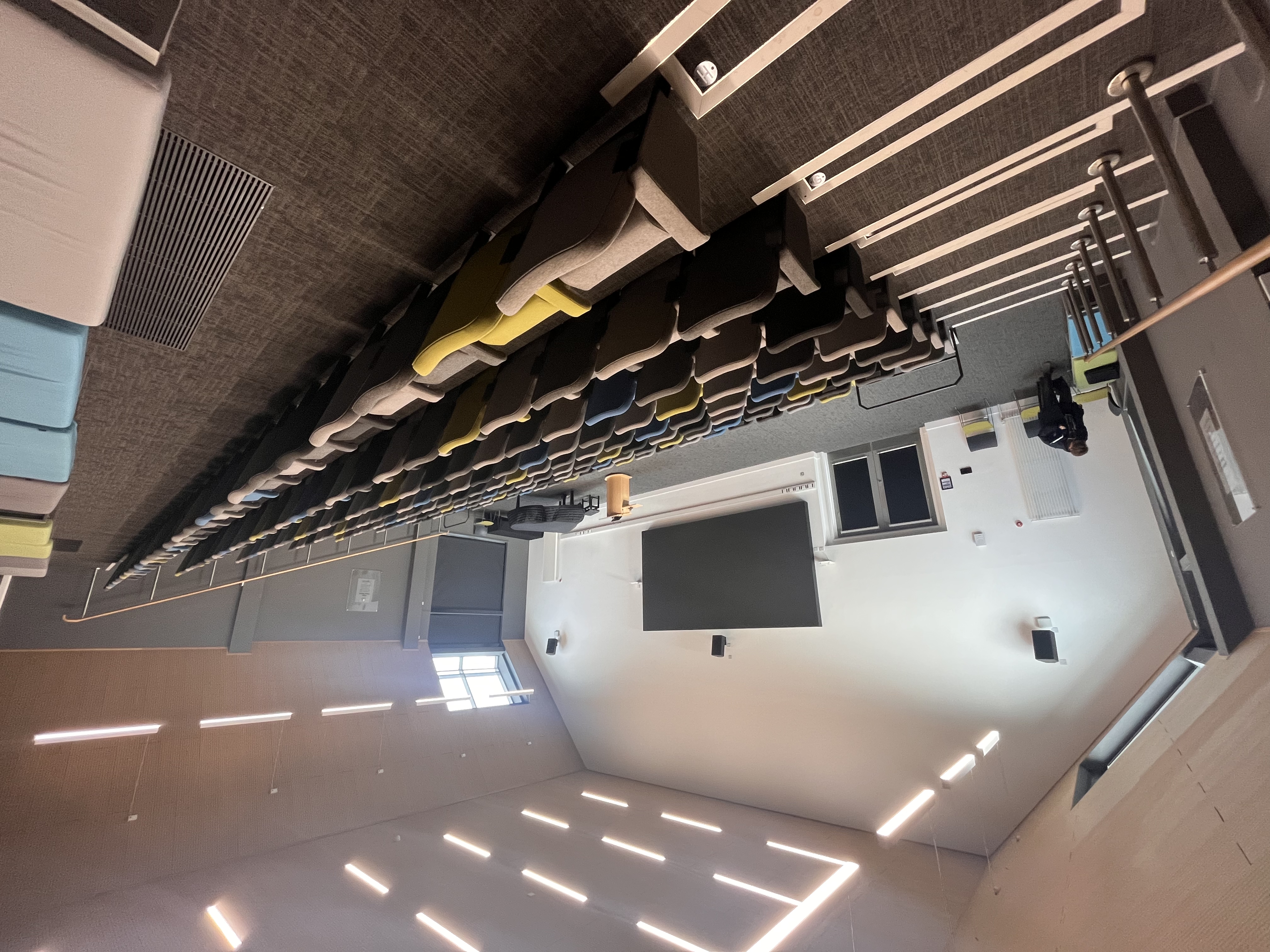 Lecture at the hall at Epsom College