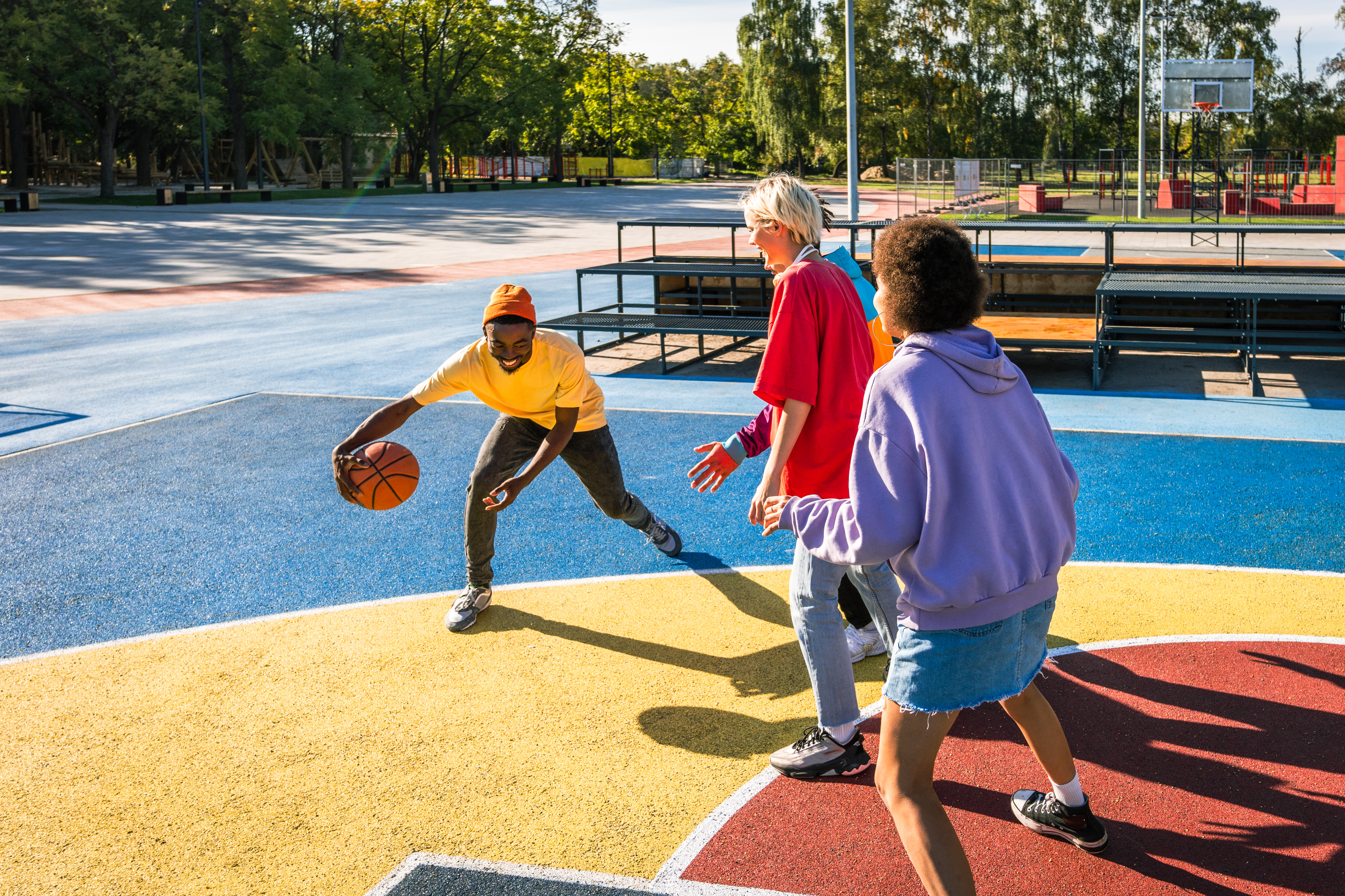 A Friendly Basketball Game