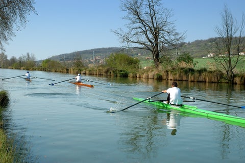 Canoeing at Toulouse, France