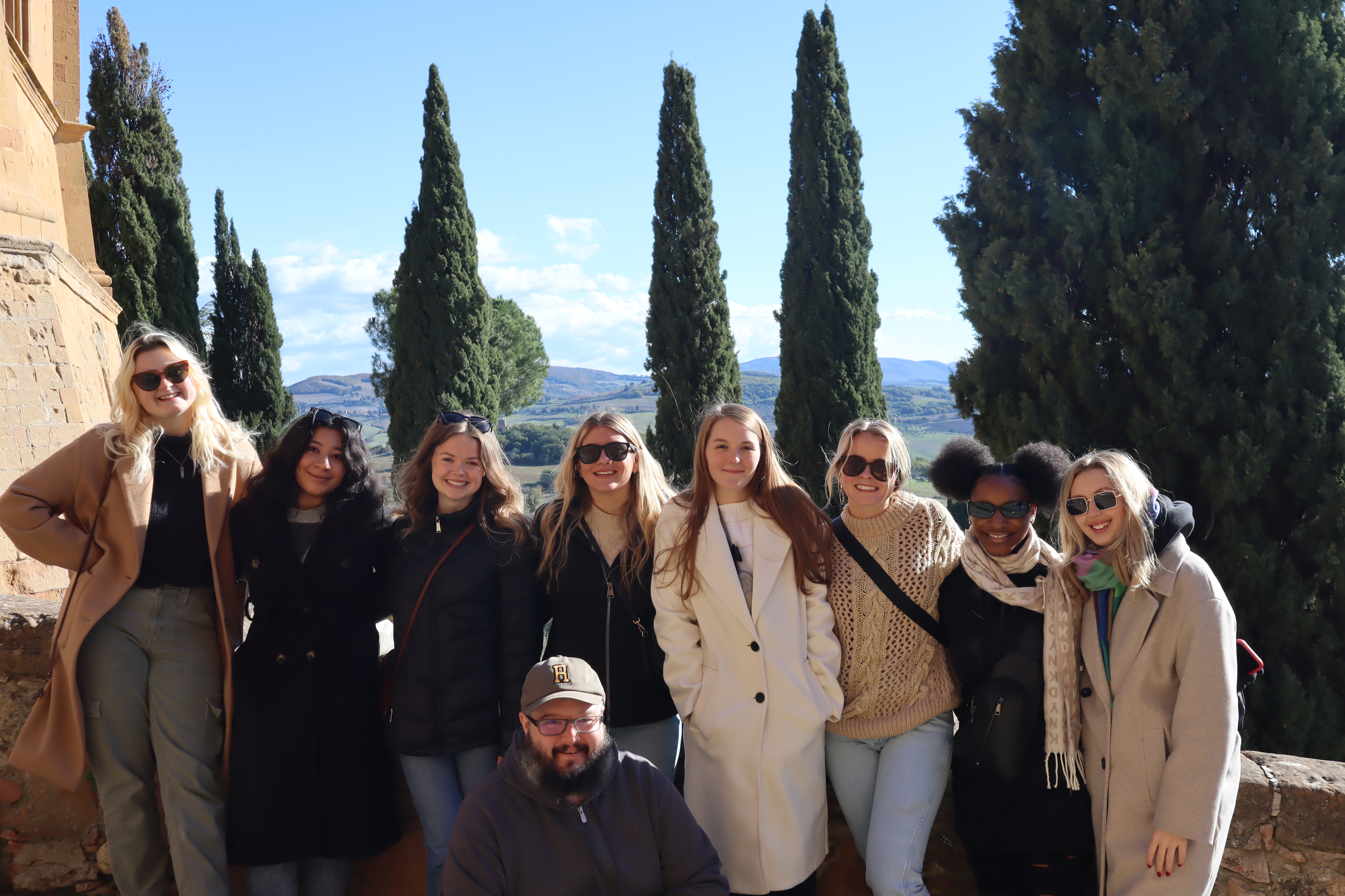 Sightseeing with Dante Alighieri school in Siena