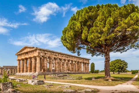Historic landmark in Salerno, Italy