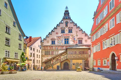 City Center of Lindau, Germany