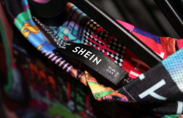 Shein clothing tag