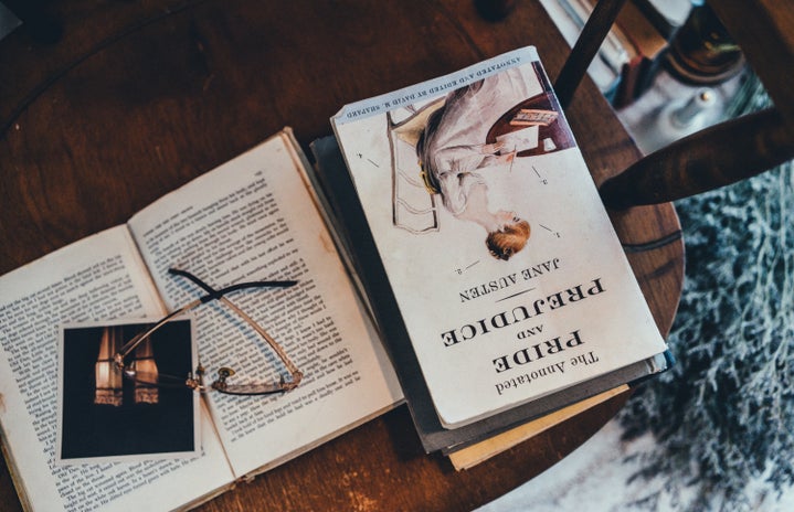 Pride and Prejudice book by Rawkkim from Unsplash?width=719&height=464&fit=crop&auto=webp