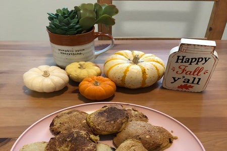 gluten-free pumpkin pancakes