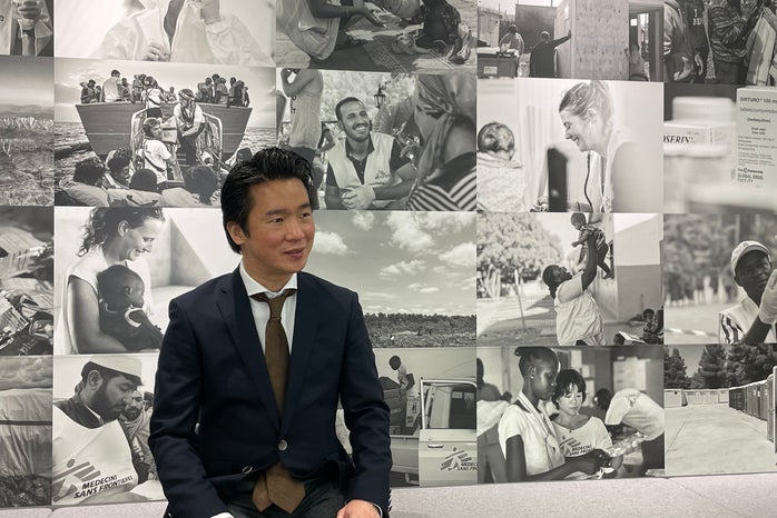 Shinjiro Murata from Médecins Sans Frontières Japan