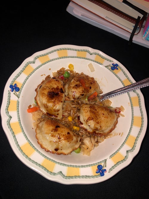 Food included in article!