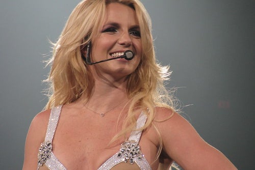 Britney Spears Smiling