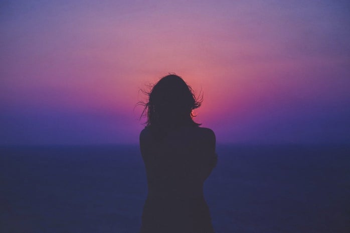 Girl in front of sunset by Sasha Freemind?width=698&height=466&fit=crop&auto=webp