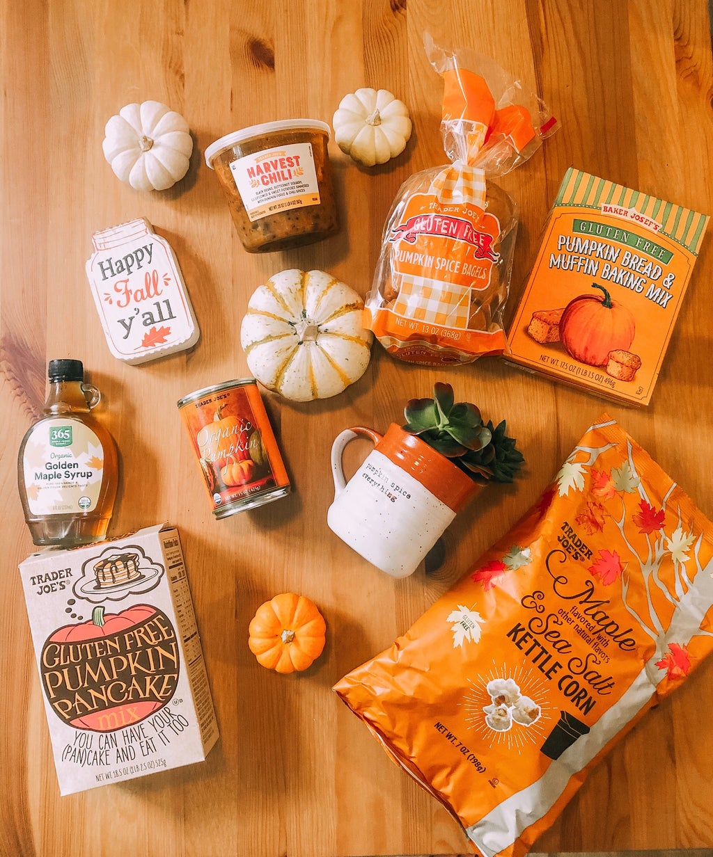 A picture of Trader Joe's fall Goods