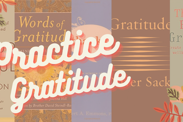Books about gratitude with the text \"practice gratitude\"