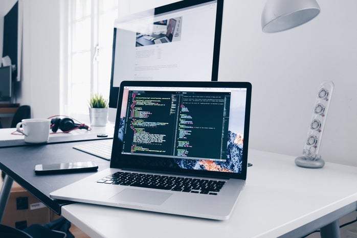 laptop coding