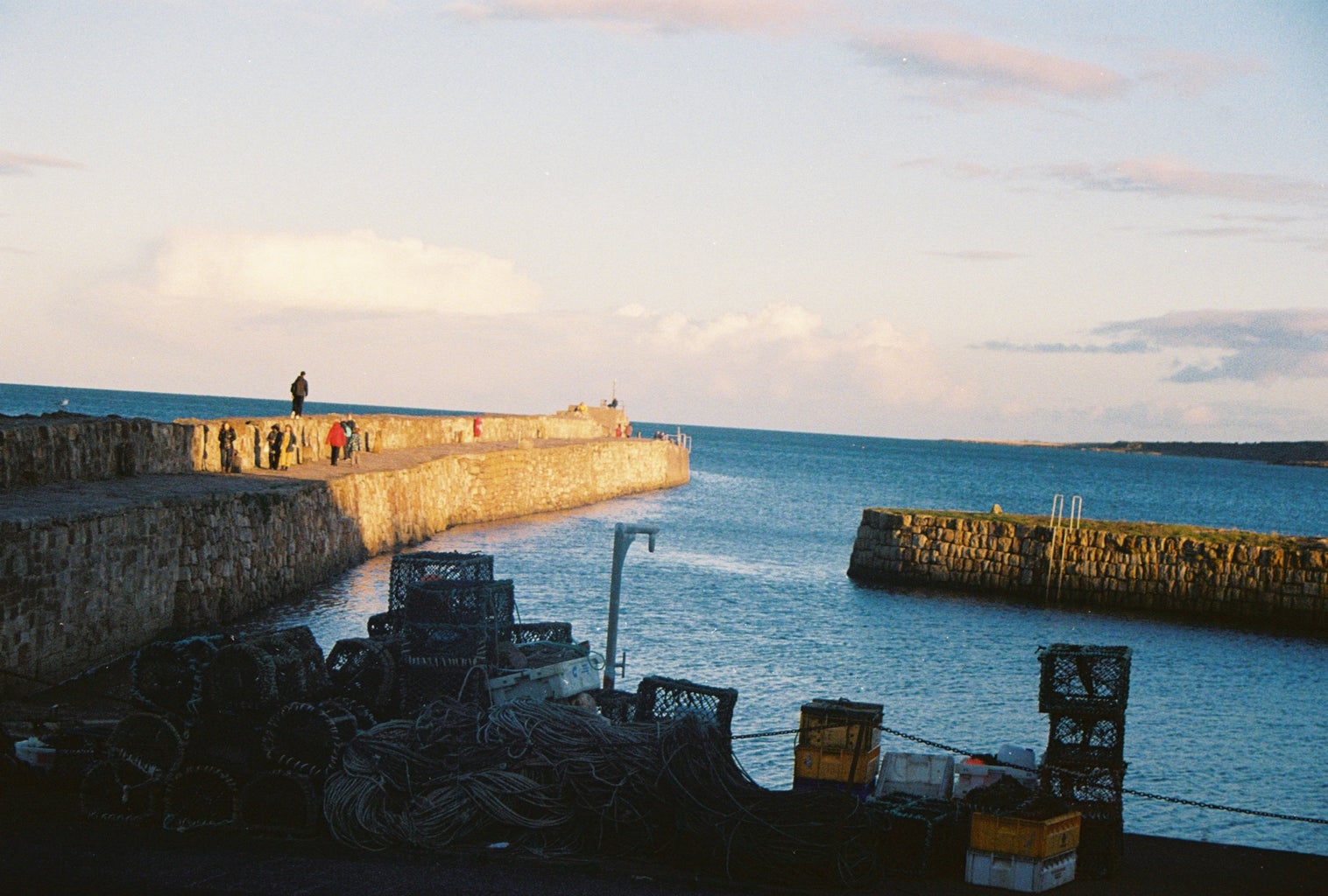 pier in the afternoon light