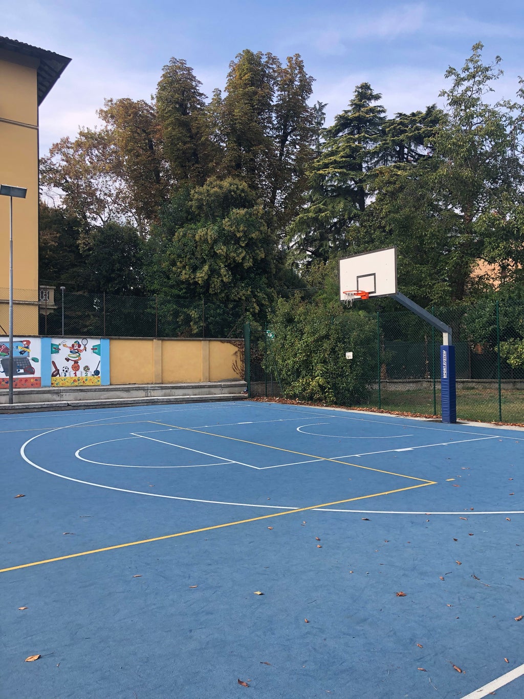 basketball court in Reggio Emilia, Italy