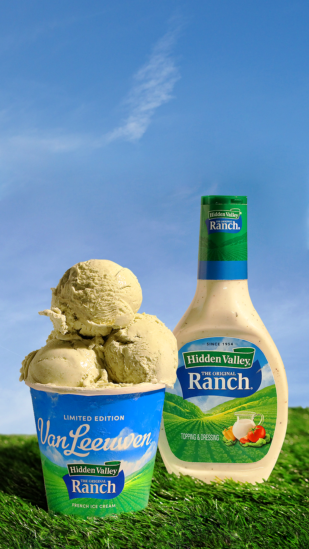 hidden valley ranch ice cream