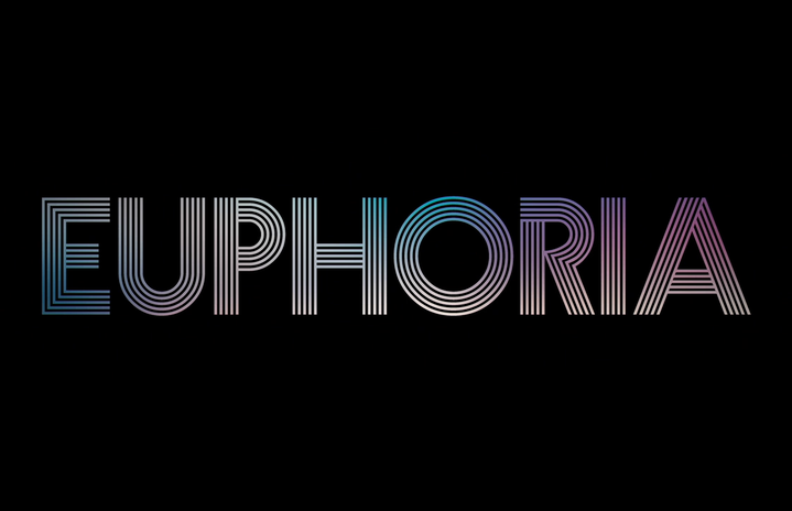HBO\'s hit show, Euphoria\'s logo.