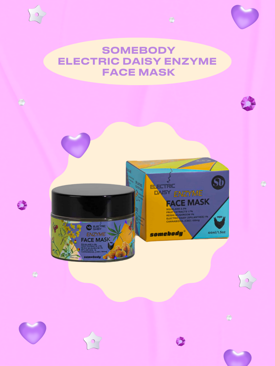 Somebody — Electric Daisy Enzyme Face Mask