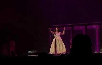 Photo of singer Lorde onstage