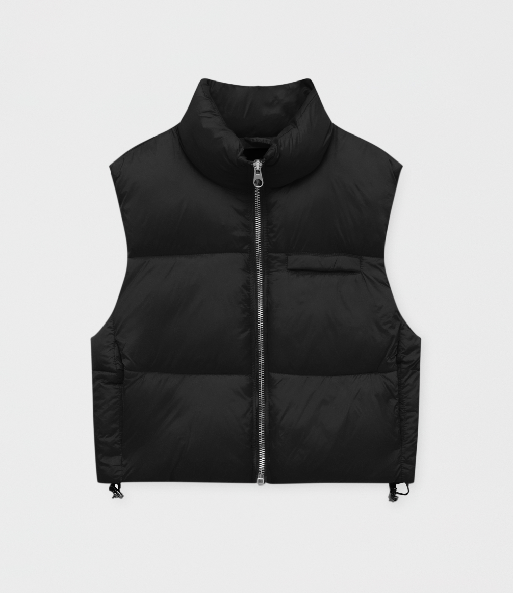 Pull & Bear CROPPED PUFFER VEST