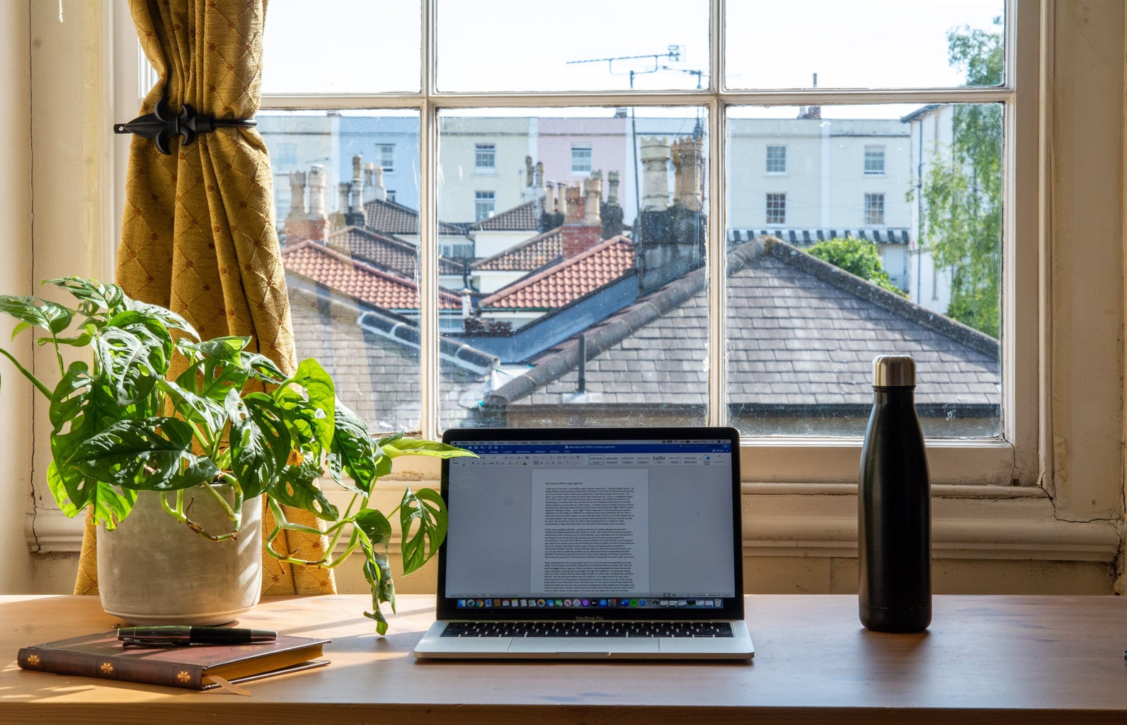 Bristol working from home scene