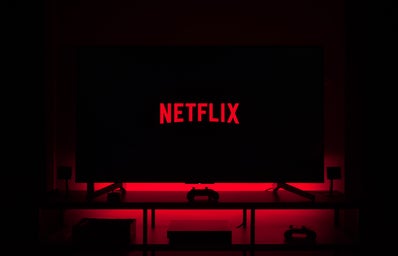 Netflix on television screen