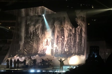 Rihanna performing at the ANTI World Tour at the United Center In Chicago, April 26th 2016