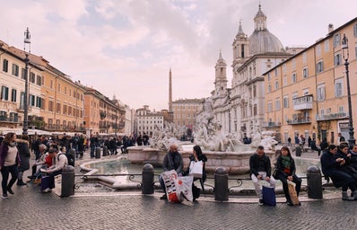 Fountain in Rome, Italy