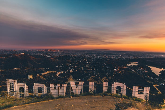 Hollywood Sign sunset by izayah ramos?width=698&height=466&fit=crop&auto=webp