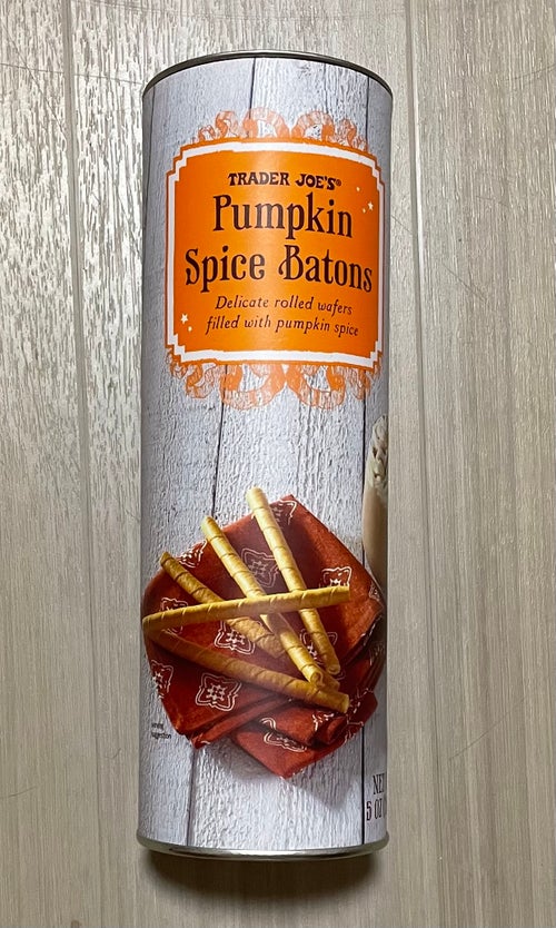 Trader Joe\'s Pumpkin Spice Batons