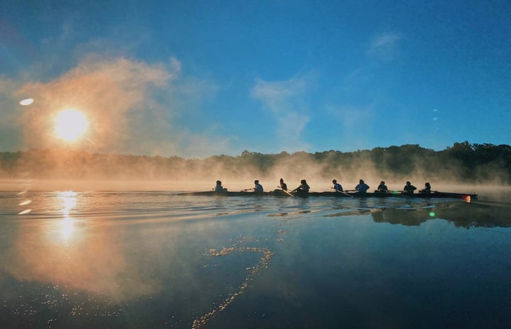 early morning row