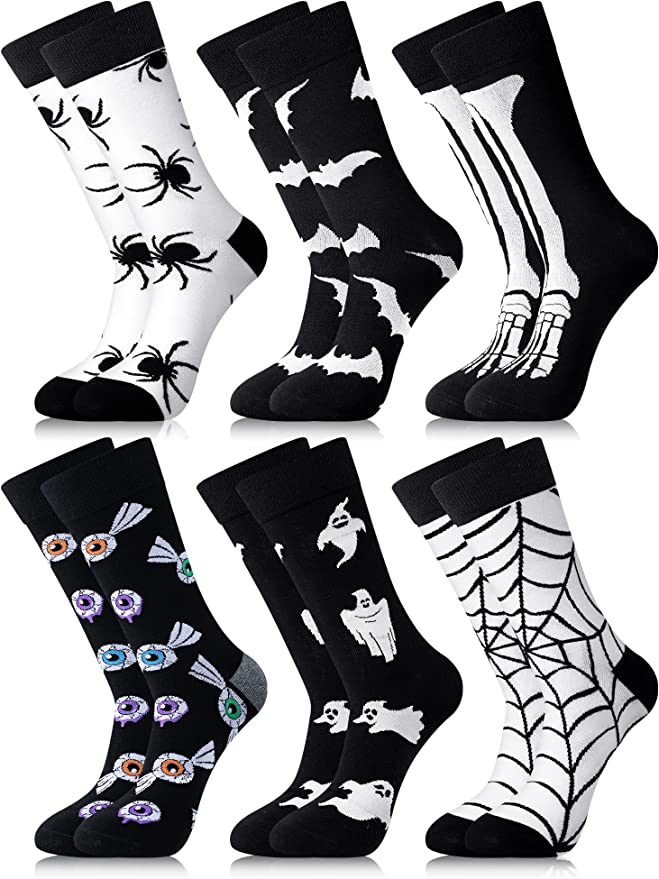 Halloween socks, Spooky basket