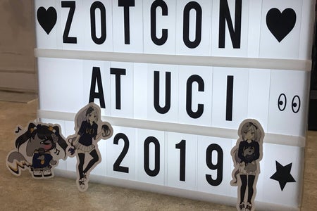 Sign with letters