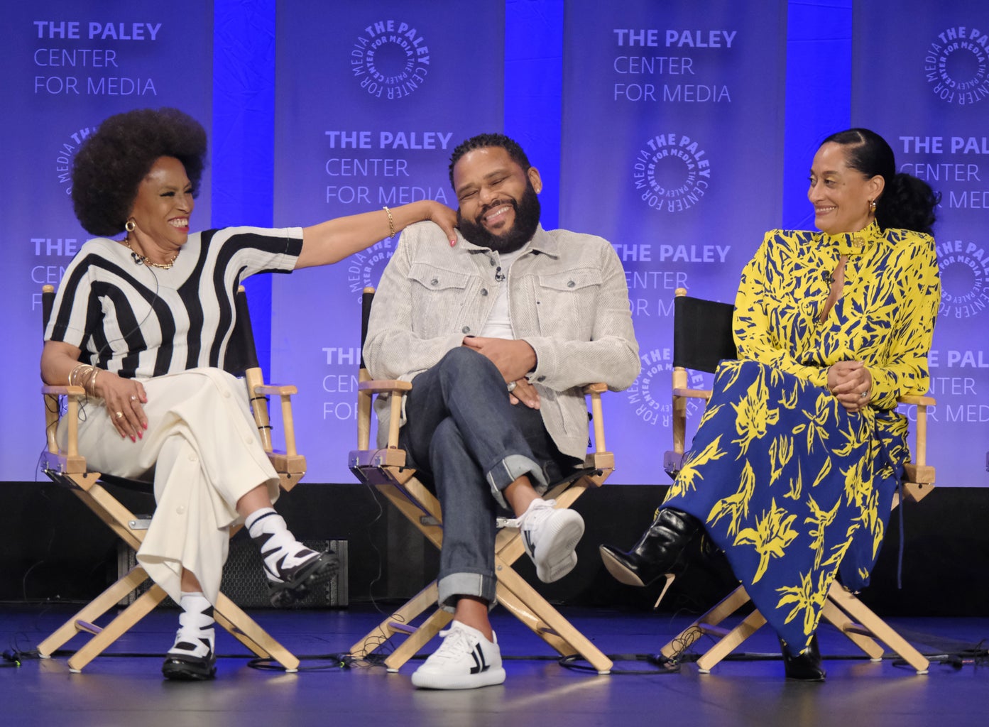 PaleyFest black-ish Jenifer, Anthony, Tracee