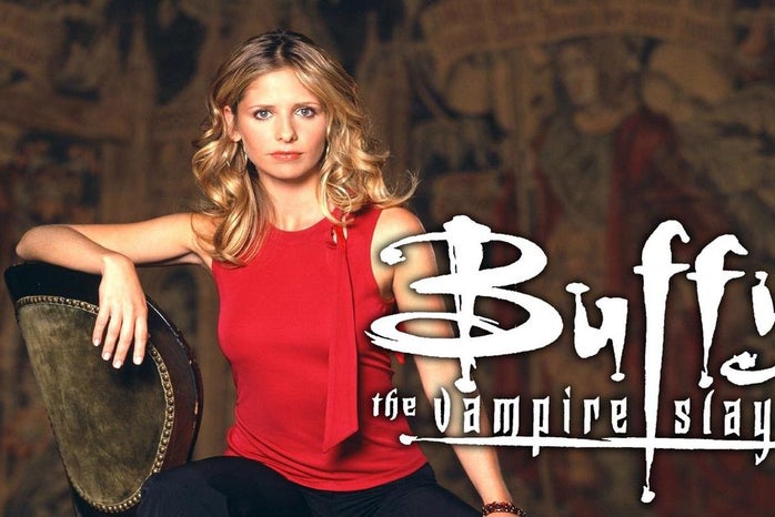 Poster for Buffy the Vampire Slayer TV show.