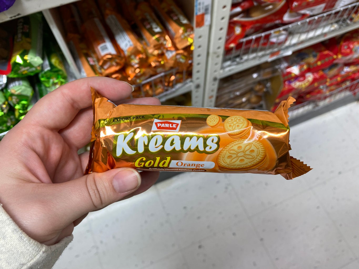 Orange kreams cookies