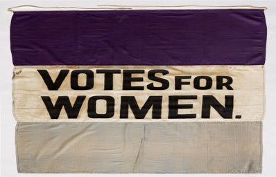 votes for women flag