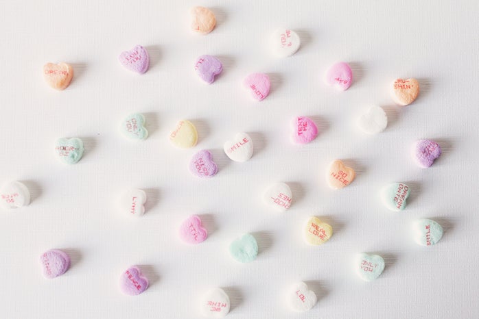 valentines day conversation hearts by Leah Kelley?width=698&height=466&fit=crop&auto=webp