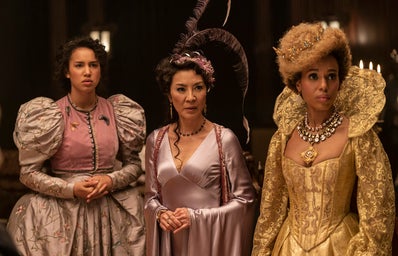 sofia wylie, michelle yeoh, kerry washington in the school for good and evil