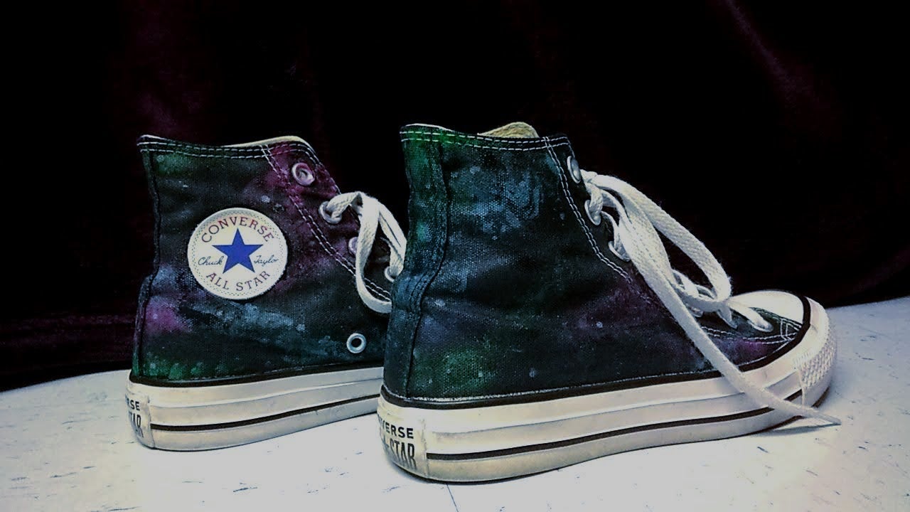 painted Converse shoes
