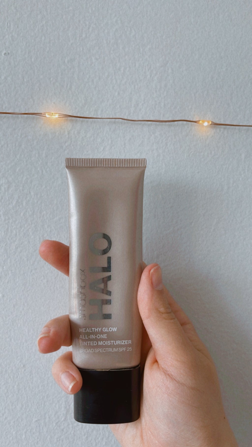 This is an image of the Halo Tinted Moisturizer for my Self Care Sundays Series.