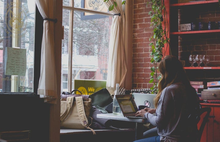 woman typing on laptop in cafe by Bonnie Kittle from Unsplash?width=719&height=464&fit=crop&auto=webp