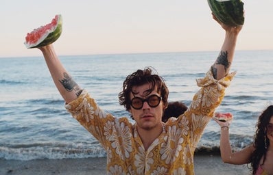 Harry Styles Watermelon Sugar Music Video by Columbia
