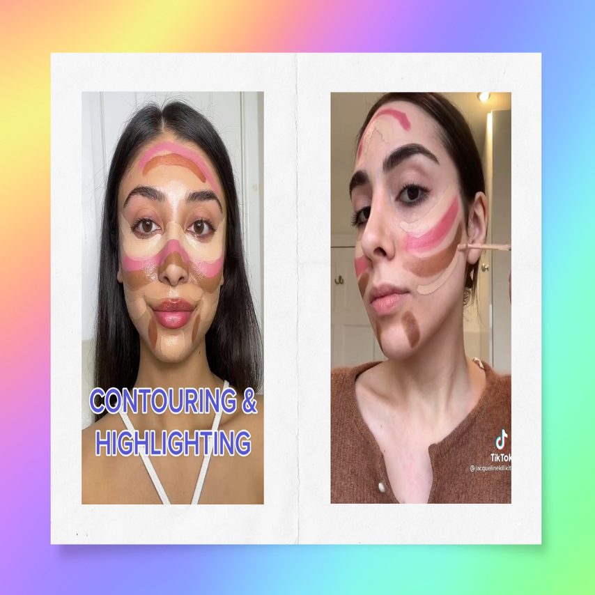 Rainbow Contouring Is The TikTok Beauty Hack You Need To Try