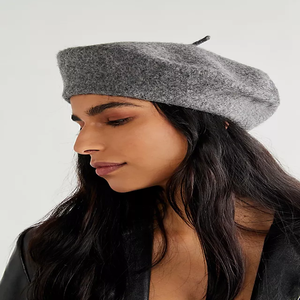 gray beret winter hat ideas