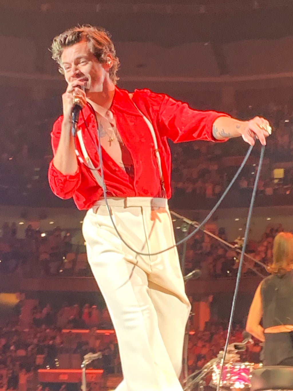 harry styles singing