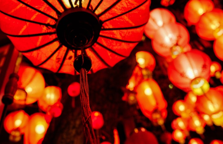 Lunar new year lanterns