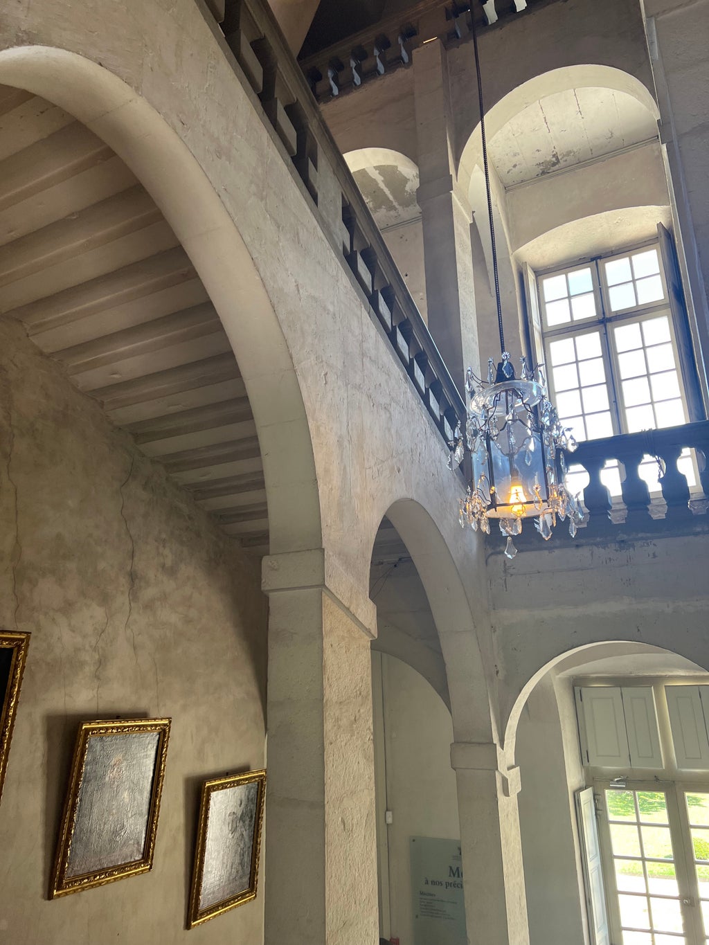 chateau de sassenage staircase